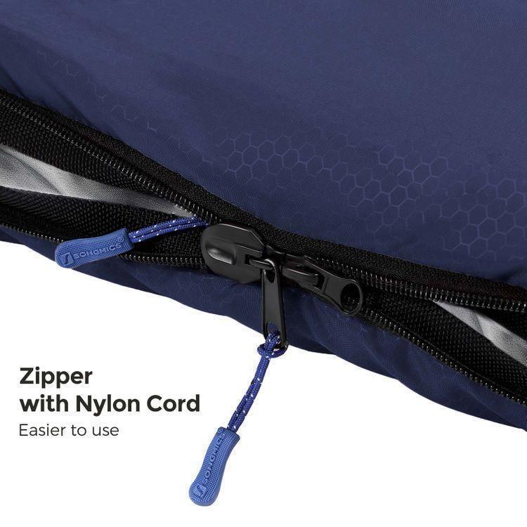 Sleeping Bag Navy Blue and Yellow FredCo