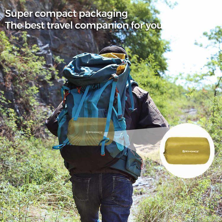 Sleeping Bag Navy Blue and Yellow FredCo