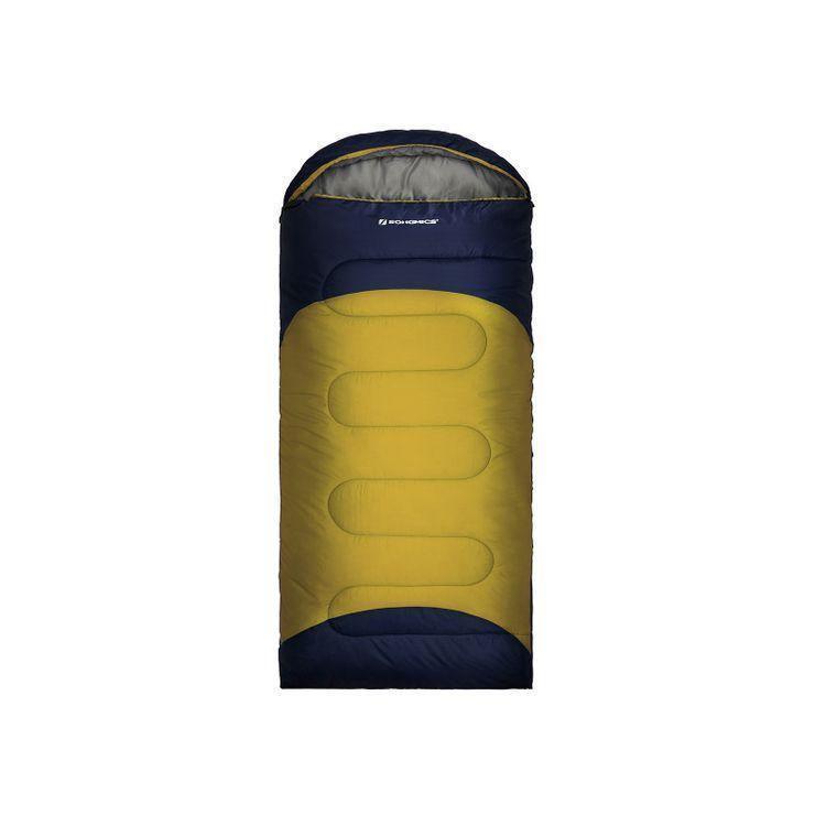 Sleeping Bag Navy Blue and Yellow FredCo