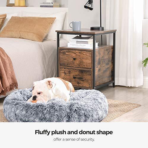 Soft Plush Surface Dog Bed Gray FredCo