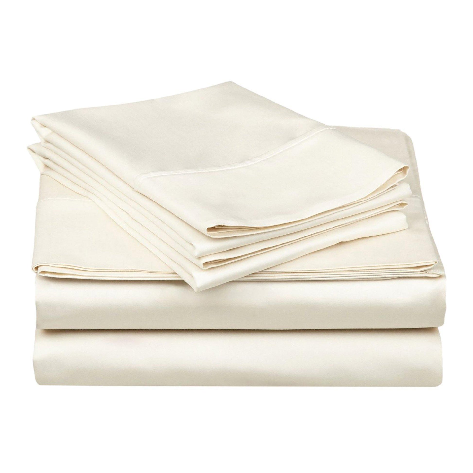 Soft Sheet Set With Deep Pocket, Cotton Rich, 15 Colors FredCo
