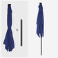 Solar Patio Umbrella FredCo