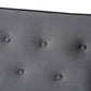 Sorrento Mid-century Modern Grey Velvet Fabric Upholstered Walnut Finished 3-Piece Wooden Living Room Set FredCo