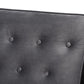 Sorrento Mid-century Modern Grey Velvet Fabric Upholstered Walnut Finished Wooden Lounge Chair FredCo