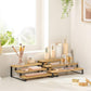 Spice Rack Natural and Black FredCo