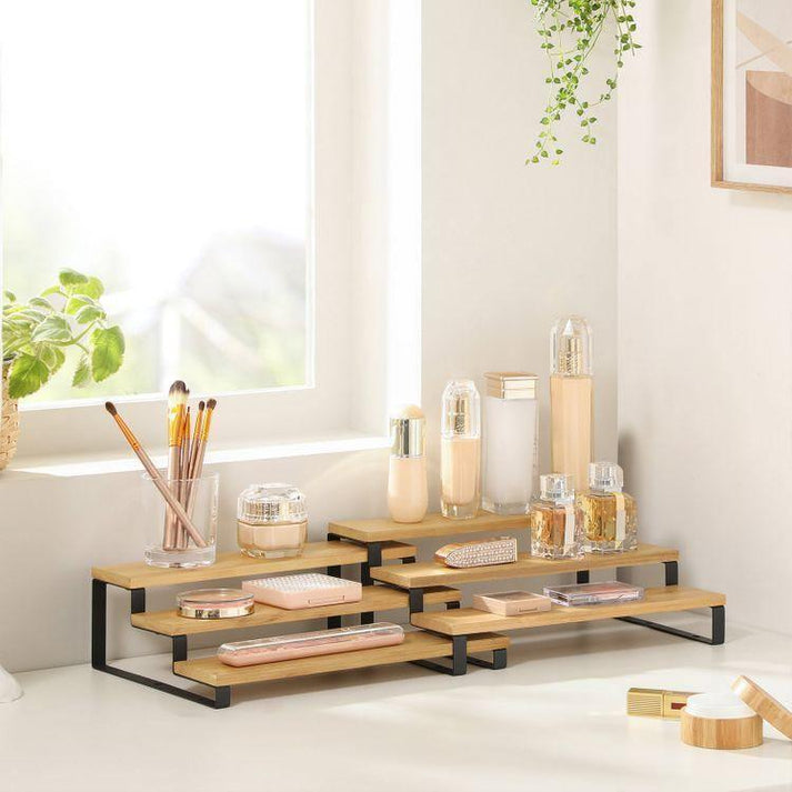 Spice Rack Natural and Black | FredCo
