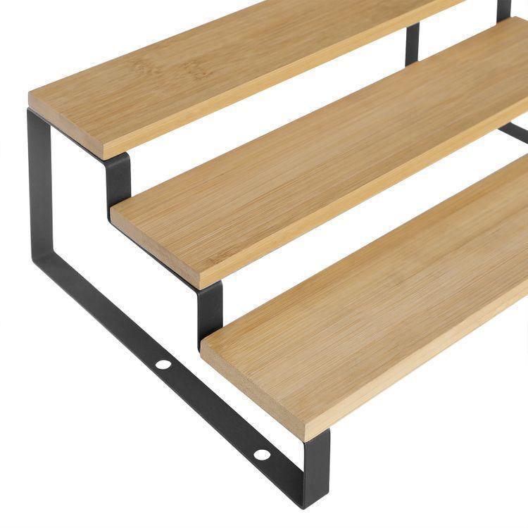Spice Rack Natural and Black FredCo