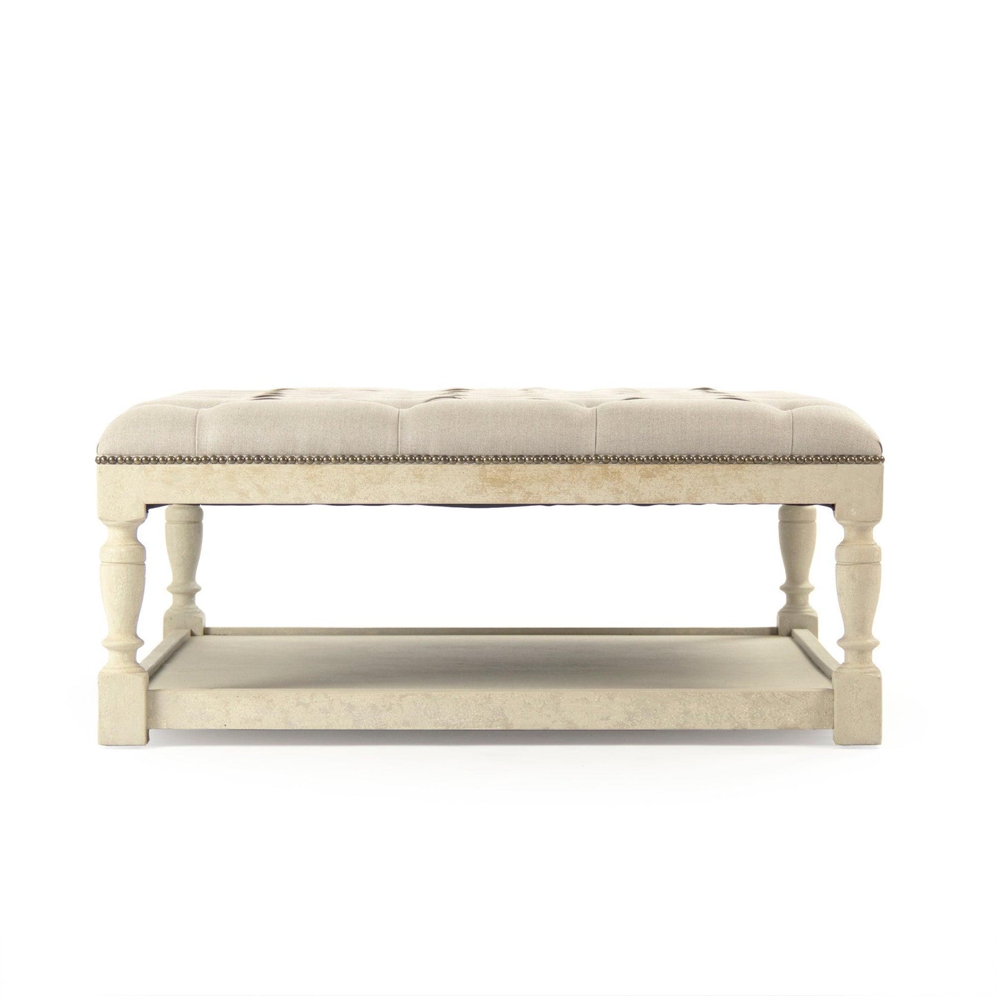 Square Tufted Ottoman CFH136-Z 309 A003 FredCo