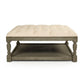 Square Tufted Ottoman CFH136-Z 432 C020 FredCo