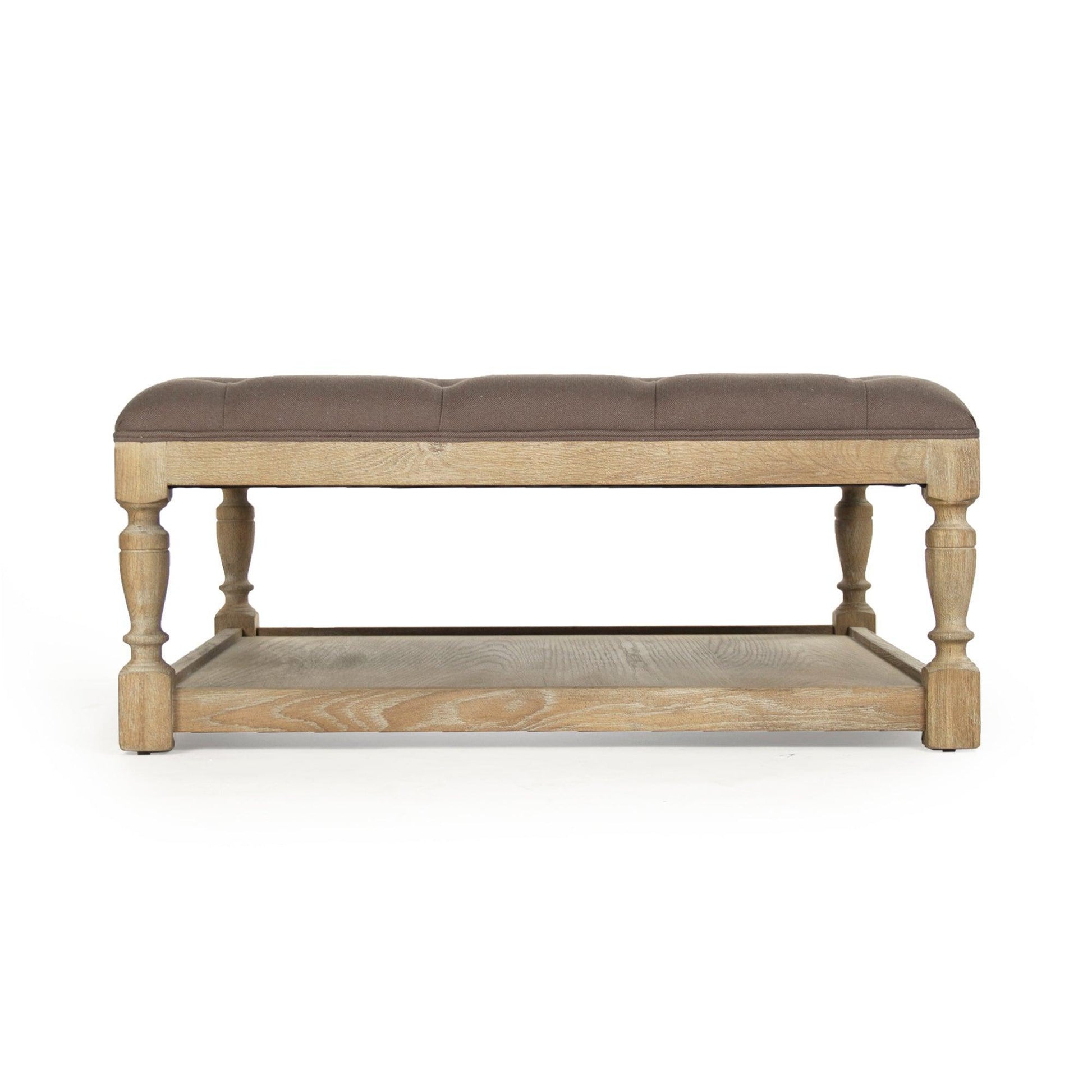 Square Tufted Ottoman CFH136-Z E272 A008 FredCo