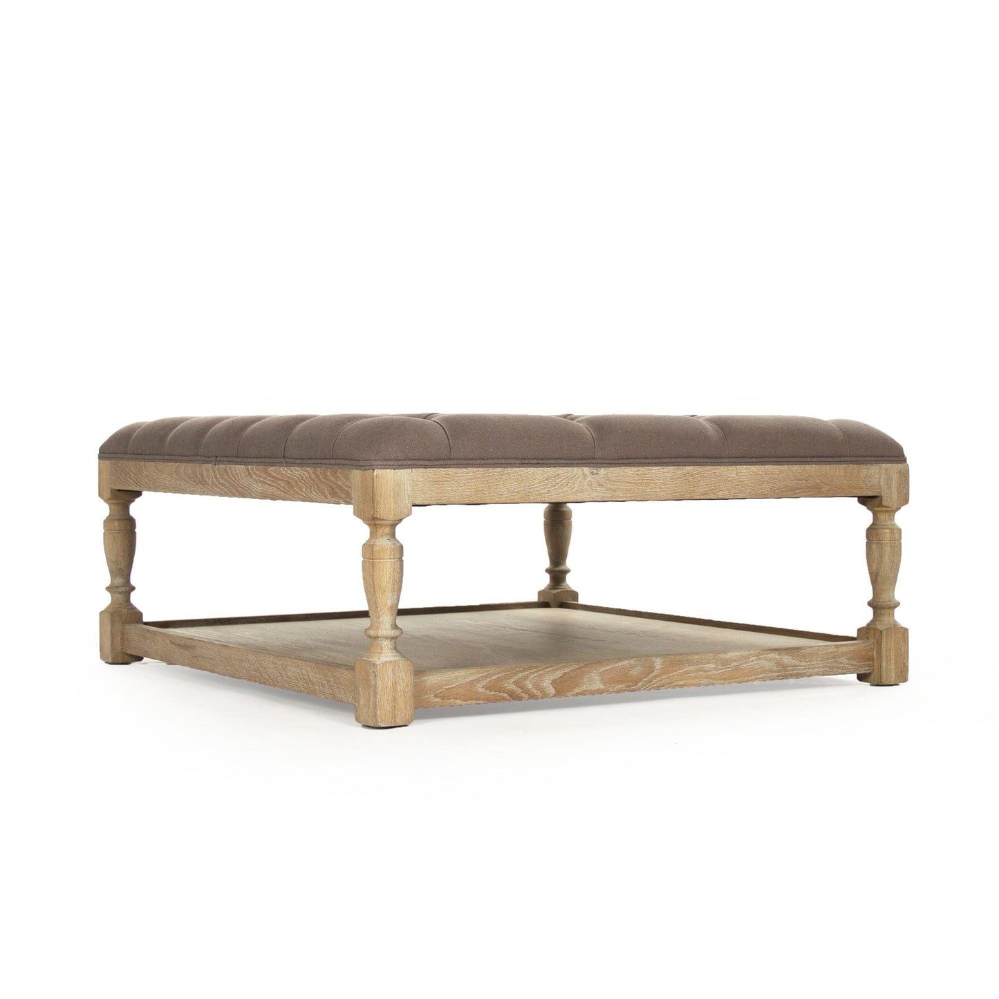 Square Tufted Ottoman CFH136-Z E272 A008 FredCo