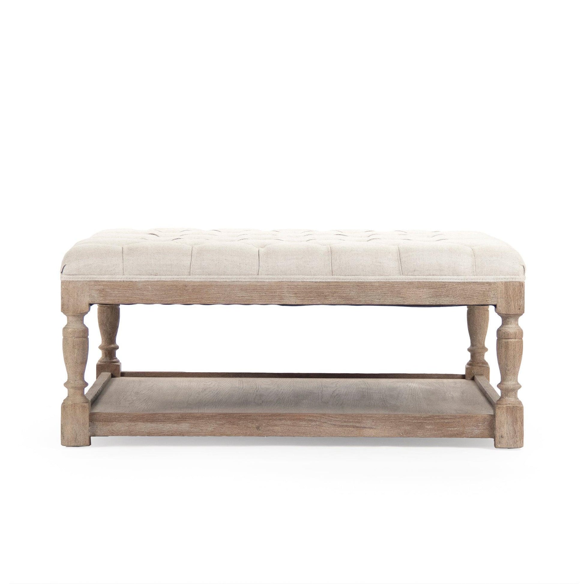 Square Tufted Ottoman CFH136-Z E272 A015-A FredCo