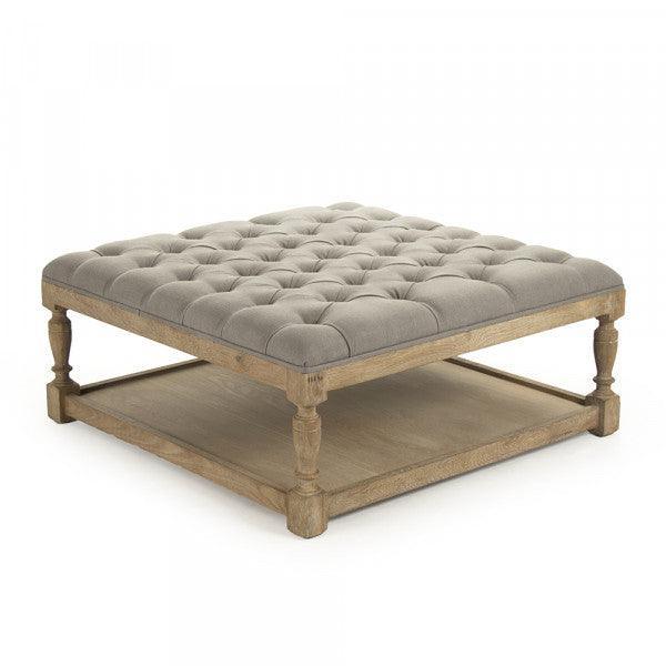 Square Tufted Ottoman CFH136-Z E272 A048 FredCo
