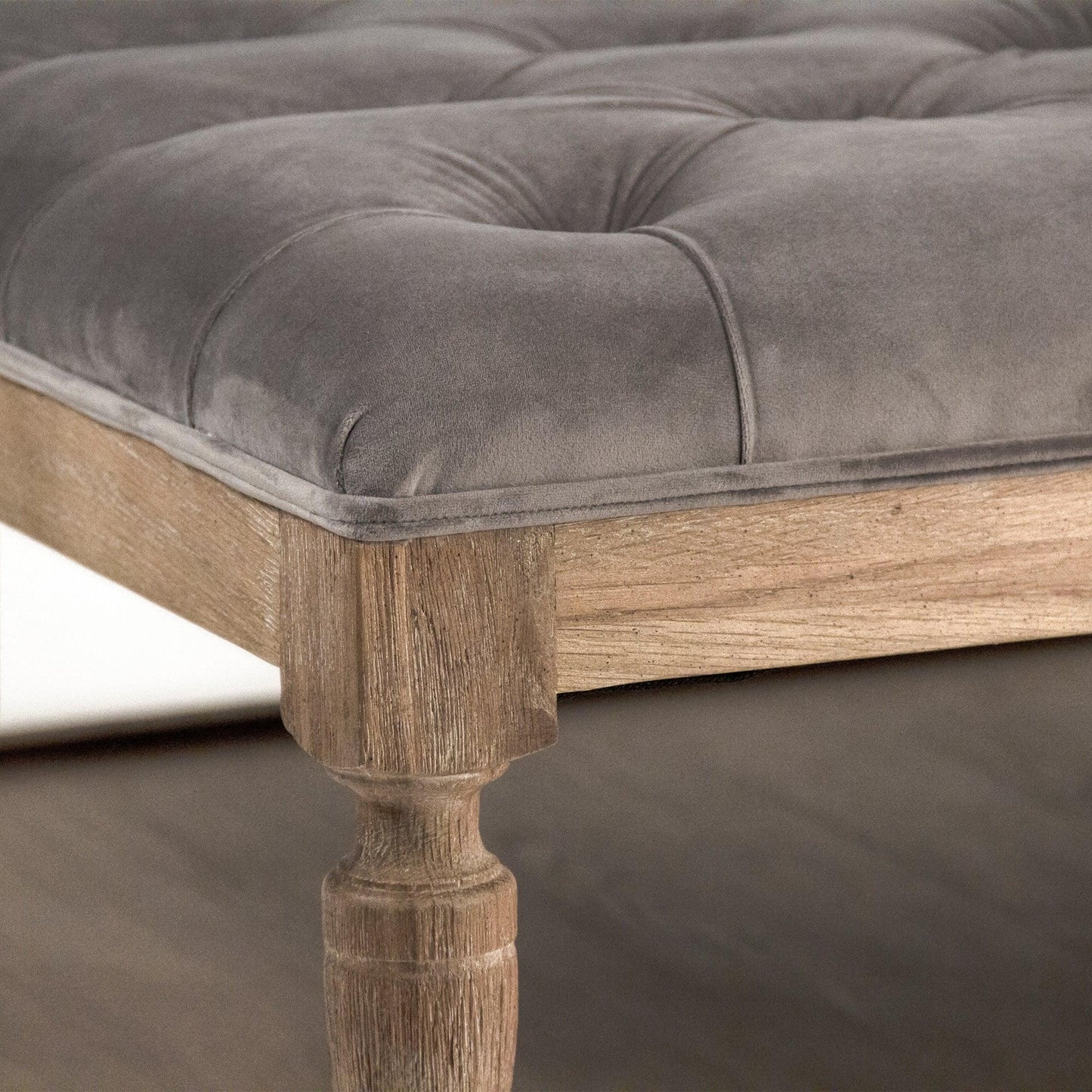 Square Tufted Ottoman CFH136-Z E272 V072 FredCo
