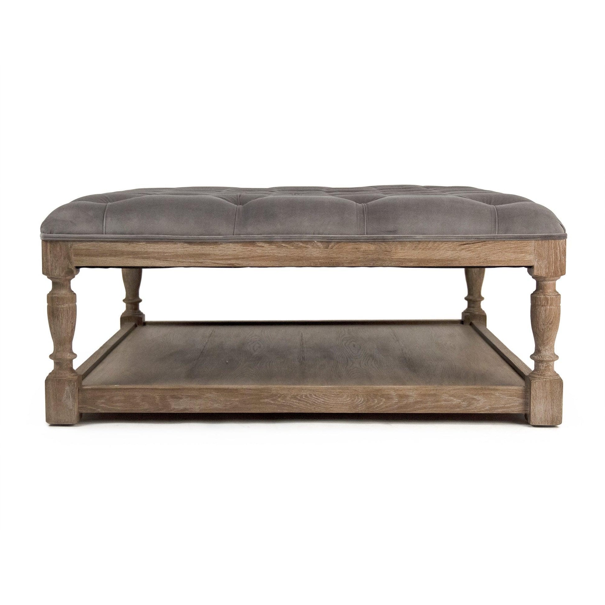 Square Tufted Ottoman CFH136-Z E272 V072 FredCo