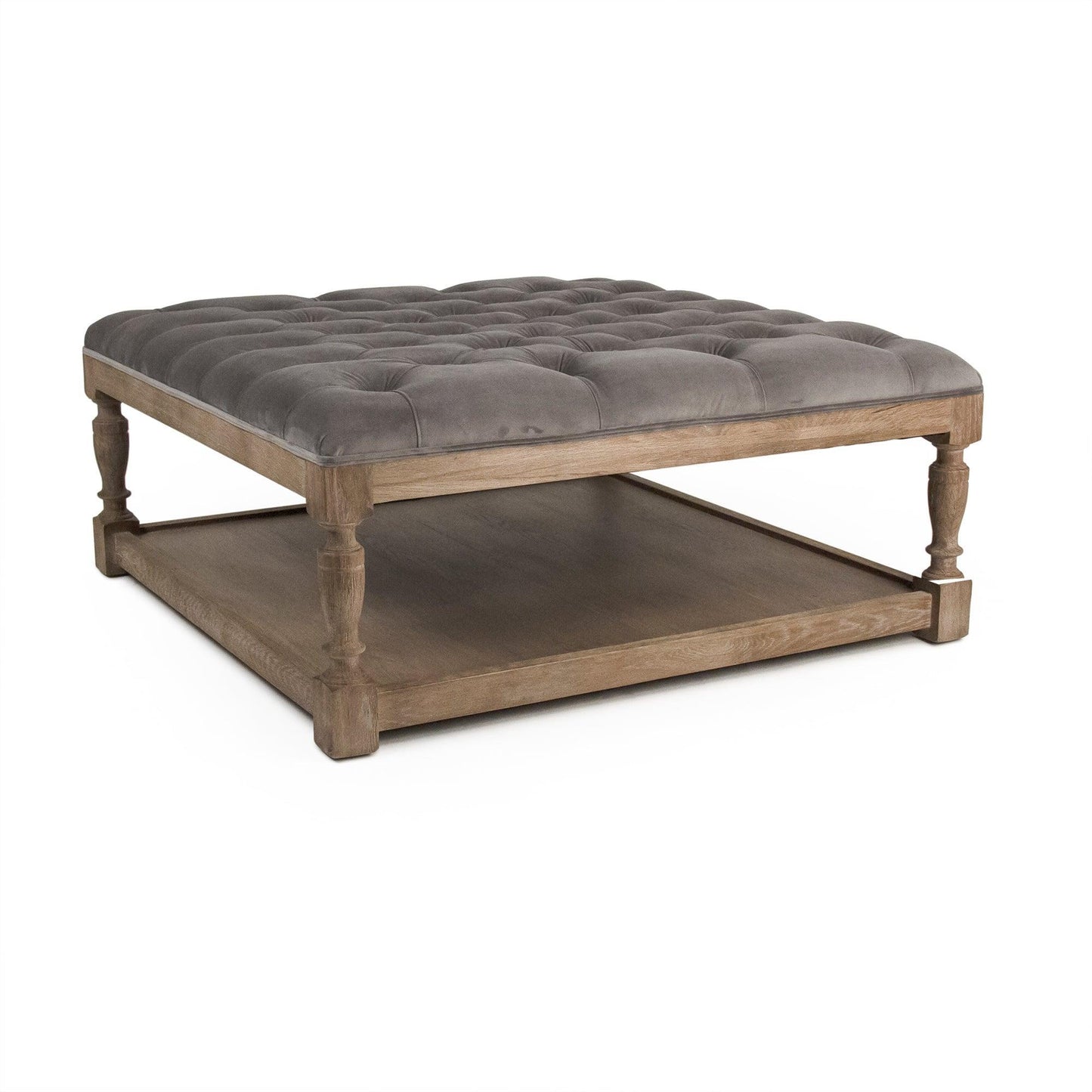 Square Tufted Ottoman CFH136-Z E272 V072 FredCo