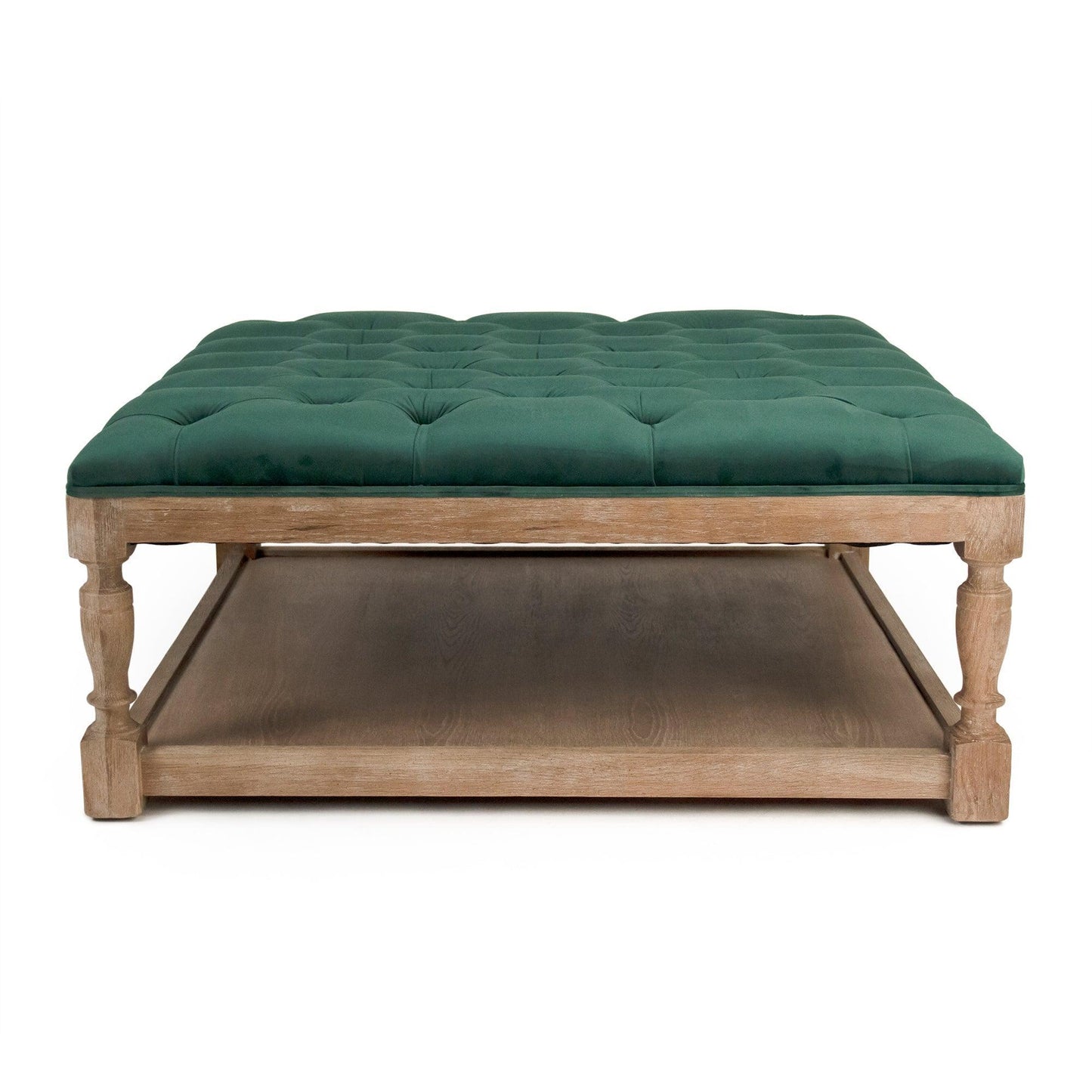 Square Tufted Ottoman CFH136-Z E272 V093 FredCo