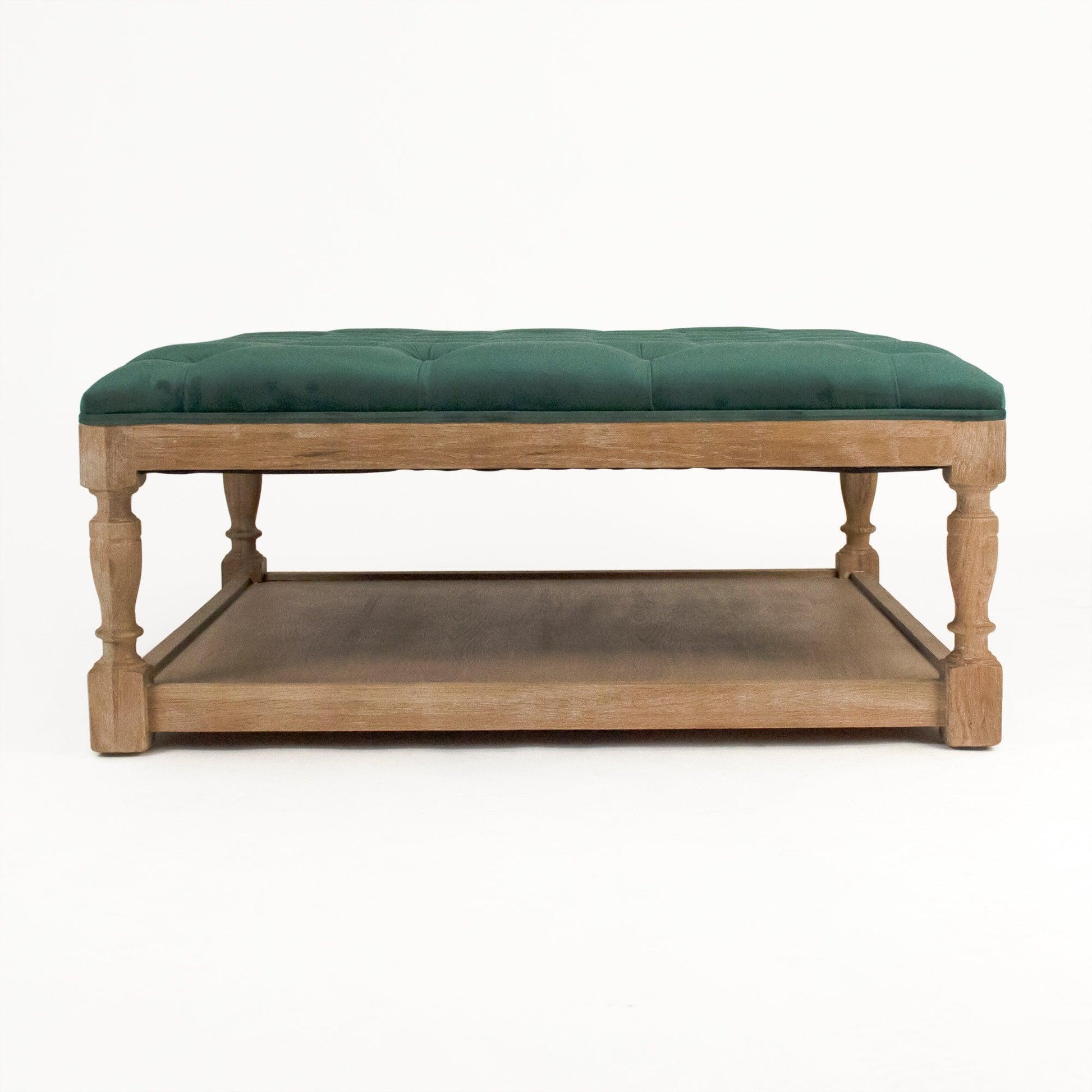 Square Tufted Ottoman CFH136-Z E272 V093 FredCo