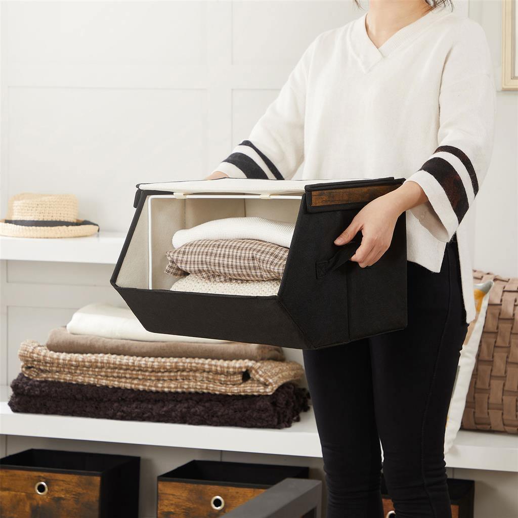 Stackable Fabric Storage Bins FredCo
