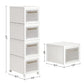 Stackable Storage Bins Trolley FredCo