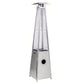 Stainless steel Outdoor Flame Heater, stainless steel CAPH-GT-SS FredCo