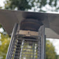 Stainless steel Outdoor Flame Heater, stainless steel CAPH-GT-SS FredCo