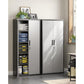 Steel Cabinet with Lock Silver 70" FredCo