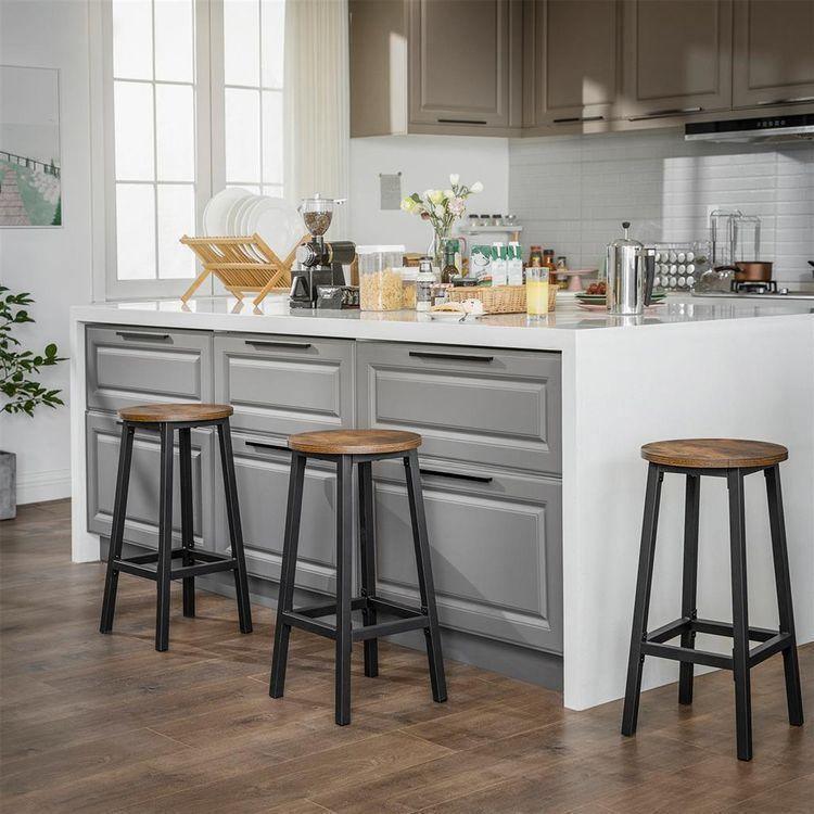 Steel Frame Bar Stools FredCo