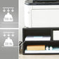 Steel Printer Stand Matte Black FredCo