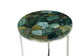 Steve Silver Accent Side Table Foster Green Jasper FT140EC FredCo