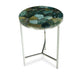 Steve Silver Accent Side Table Foster Green Jasper FT140EC FredCo