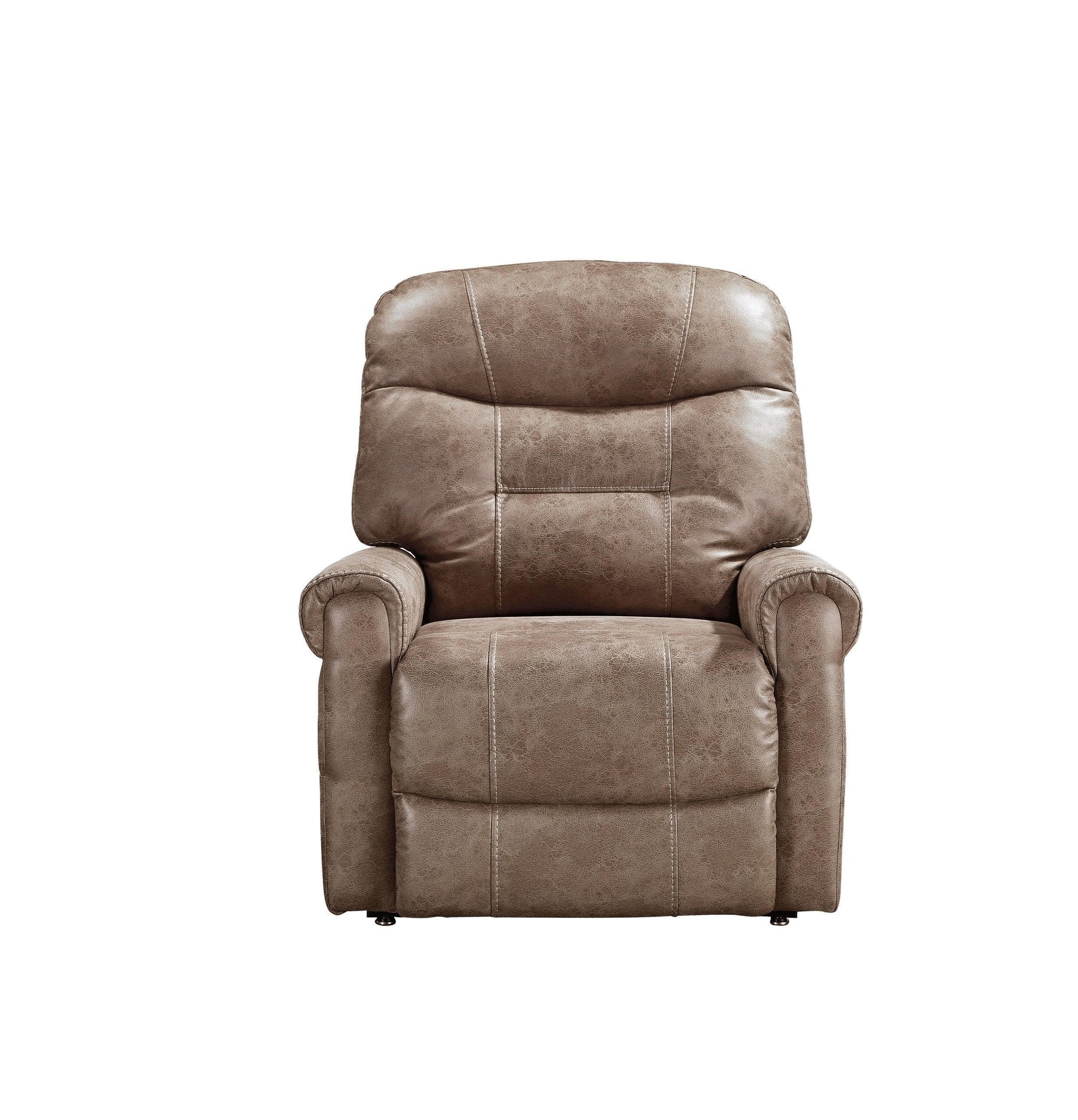 Steve Silver Classic Rolled Arm Power Lift Recliner FredCo