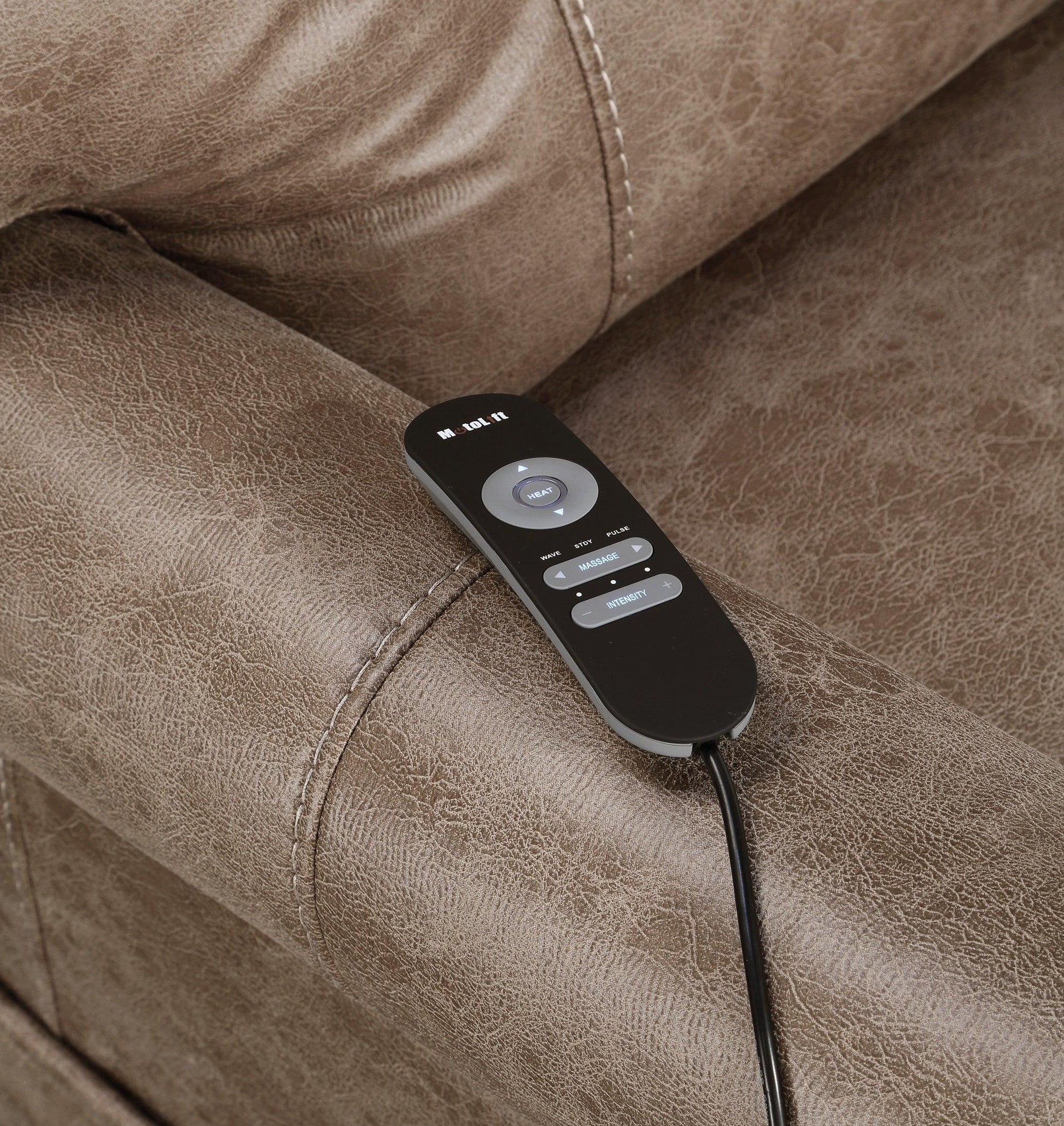 Steve Silver Classic Rolled Arm Power Lift Recliner FredCo