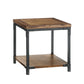 Steve Silver Compact Industrial Coffee Table LT150E FredCo