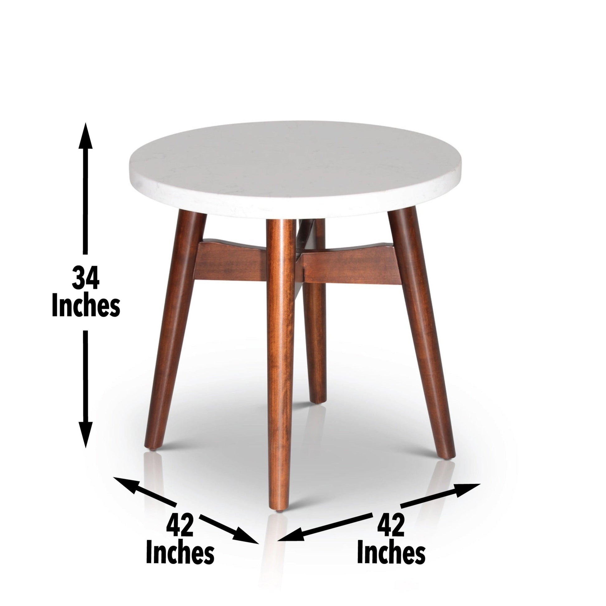 Steve Silver Contemporary Mid End Table SE300E FredCo