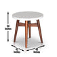 Steve Silver Contemporary Mid End Table SE300E FredCo