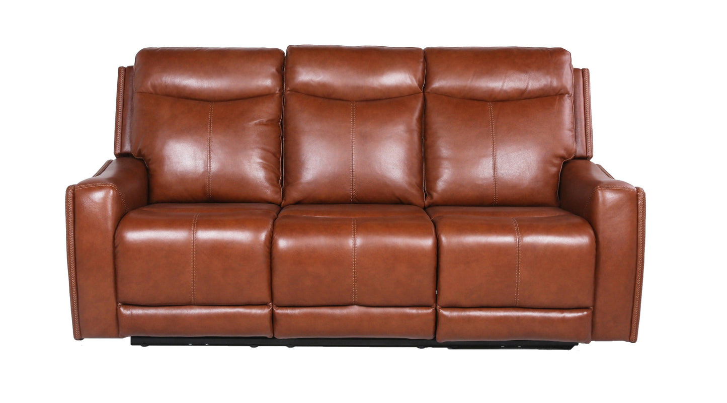 Steve Silver Contemporary Top Grain Leather Loverseat NT850SC FredCo