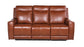 Steve Silver Contemporary Top Grain Leather Loverseat NT850SC FredCo