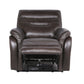 Steve Silver Contemporary Top Grain Leather Recliner FT850CC FredCo