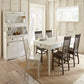 Steve Silver Dark Oak Cayla Side Chair CY400SK FredCo