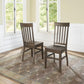 Steve Silver Dark Oak Cayla Side Chair CY400SK FredCo