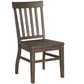 Steve Silver Dark Oak Cayla Side Chair CY400SK FredCo