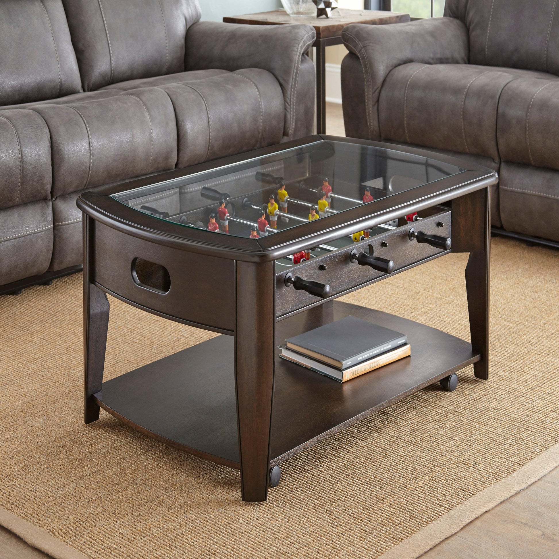 Steve Silver Foosball Cocktail Table DL250CBN FredCo