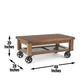 Steve Silver Hailee Cocktail Table w/Caster HA150C FredCo
