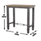 Steve Silver Jersey Chairside End Table JE400EC FredCo