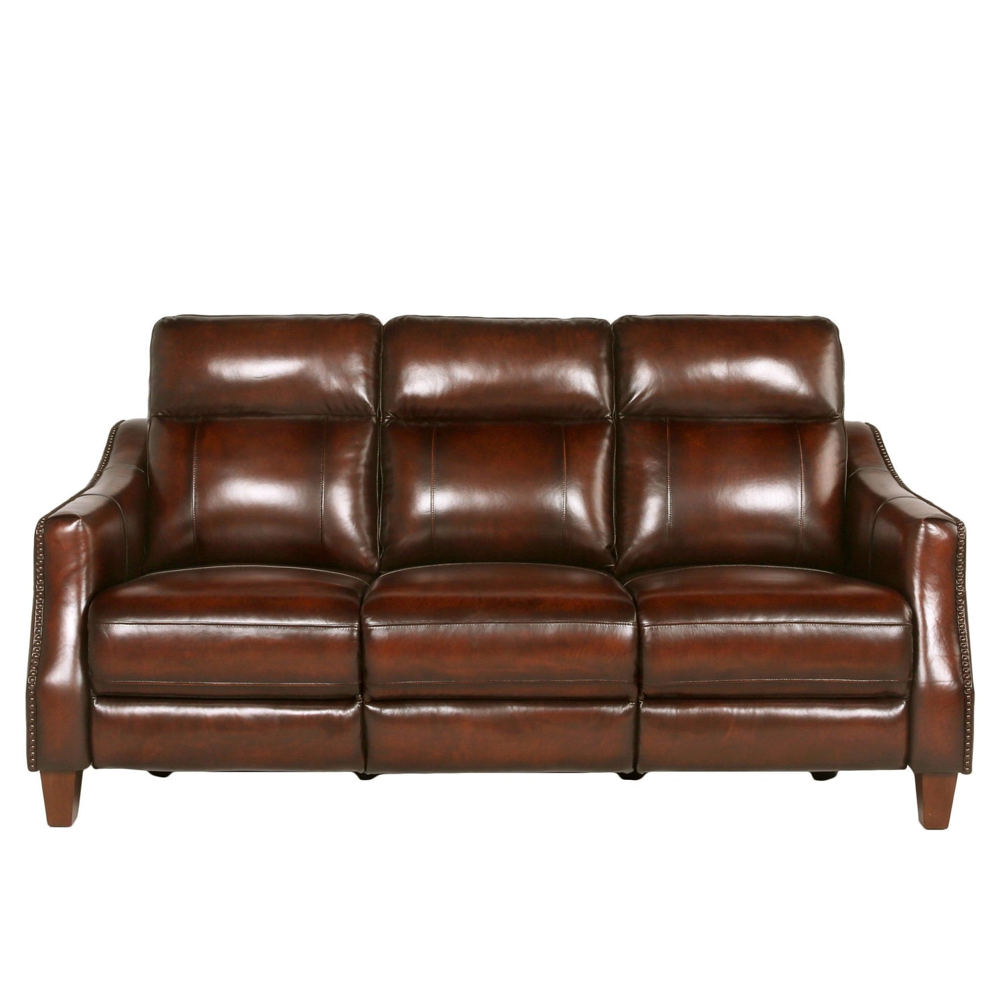 Steve Silver Leather Dual Power Reclining Group: Old English Charm, Hand AI950CS FredCo