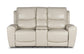 Steve Silver Leather Power Loveseat with Console LL950CLI FredCo