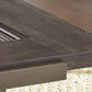 Steve Silver Rustic Industrial Cocktail Table TE300CAS FredCo