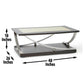 Steve Silver Transitional Cocktail Table RM350CAS FredCo