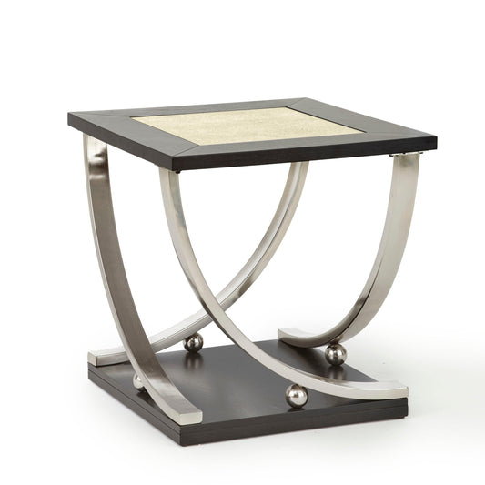 Steve Silver Transitional Style Statement End Table RM350E FredCo